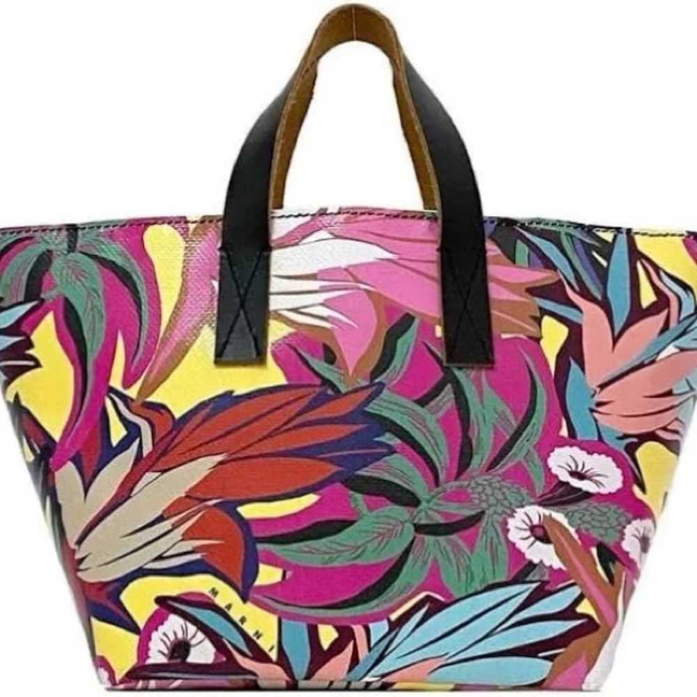 Marni - Market Handbag Multicolor PVC Leather